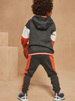 Sergent Major Tenues De Sport-Jogging gris et orange