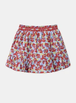 Sergent Major Jupe & Short-Jupe à fleurs et volant