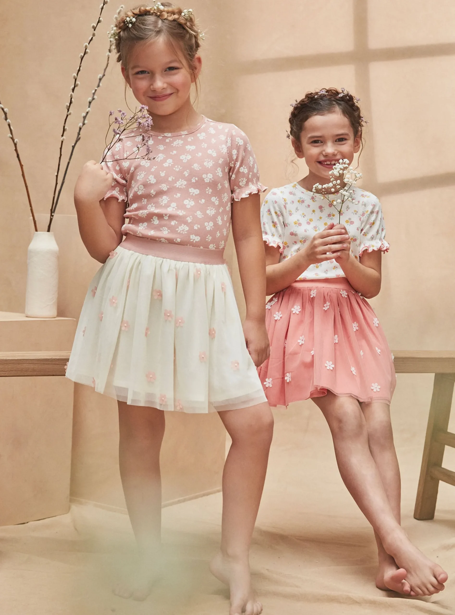Sergent Major Jupe & Short-Jupe Ecrue