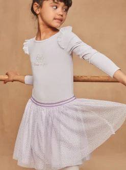 Sergent Major Jupe & Short-Jupe paillet&eacute;e violette