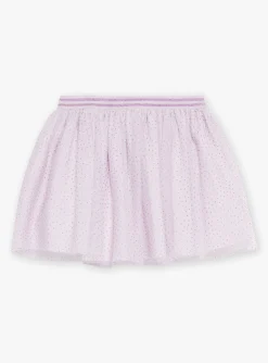 Sergent Major Jupe & Short-Jupe paillet&eacute;e violette