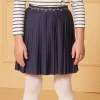 Sergent Major Jupe & Short-Jupe pliss&eacute;e bleu marine