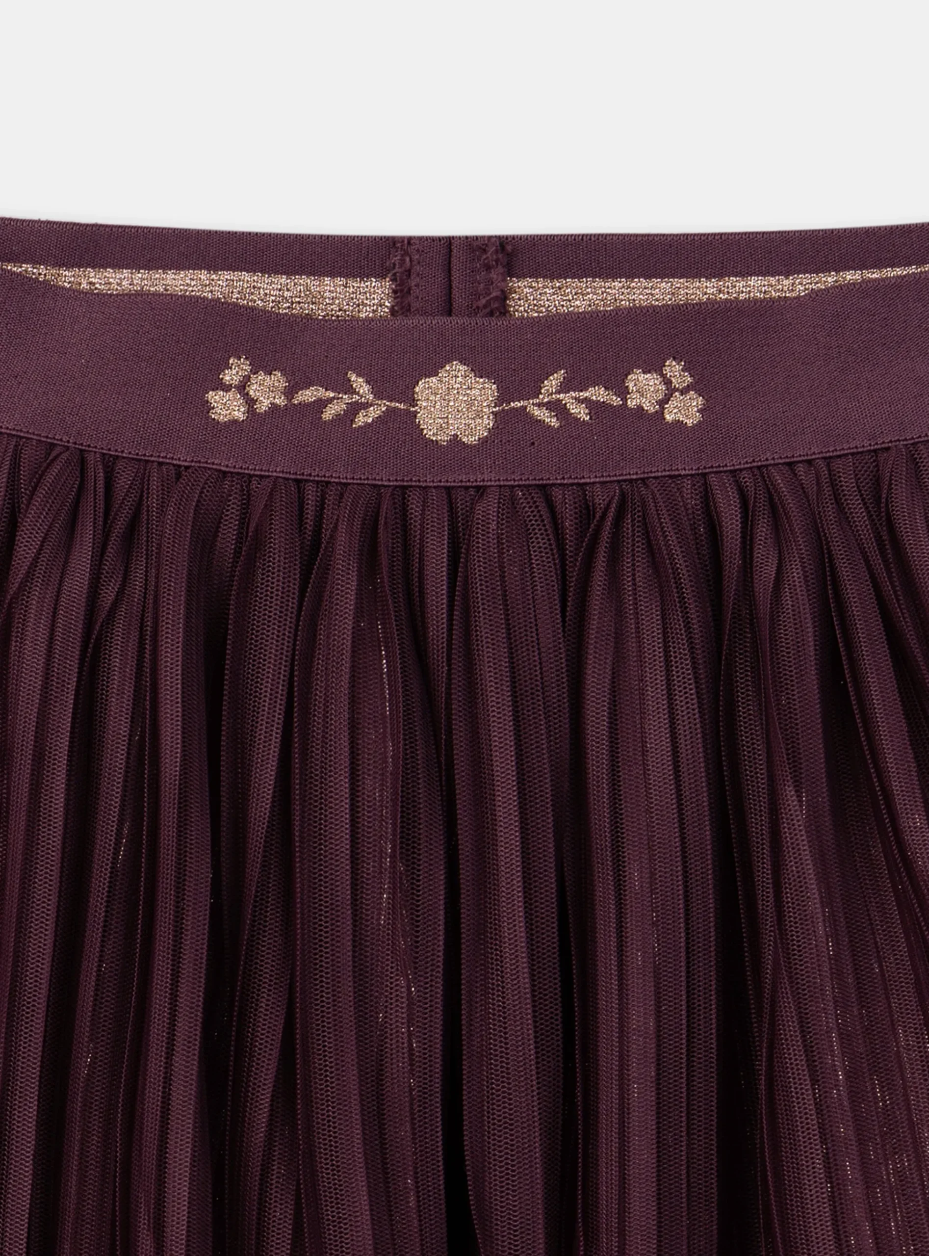 Sergent Major Jupe & Short-Jupe violette plissée