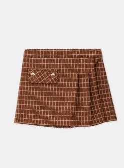 Sergent Major Jupe & Short-Jupe-Short &agrave; carreaux