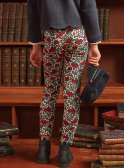 Sergent Major Pantalon, Jean & Legging-Legging &agrave;  fleurs