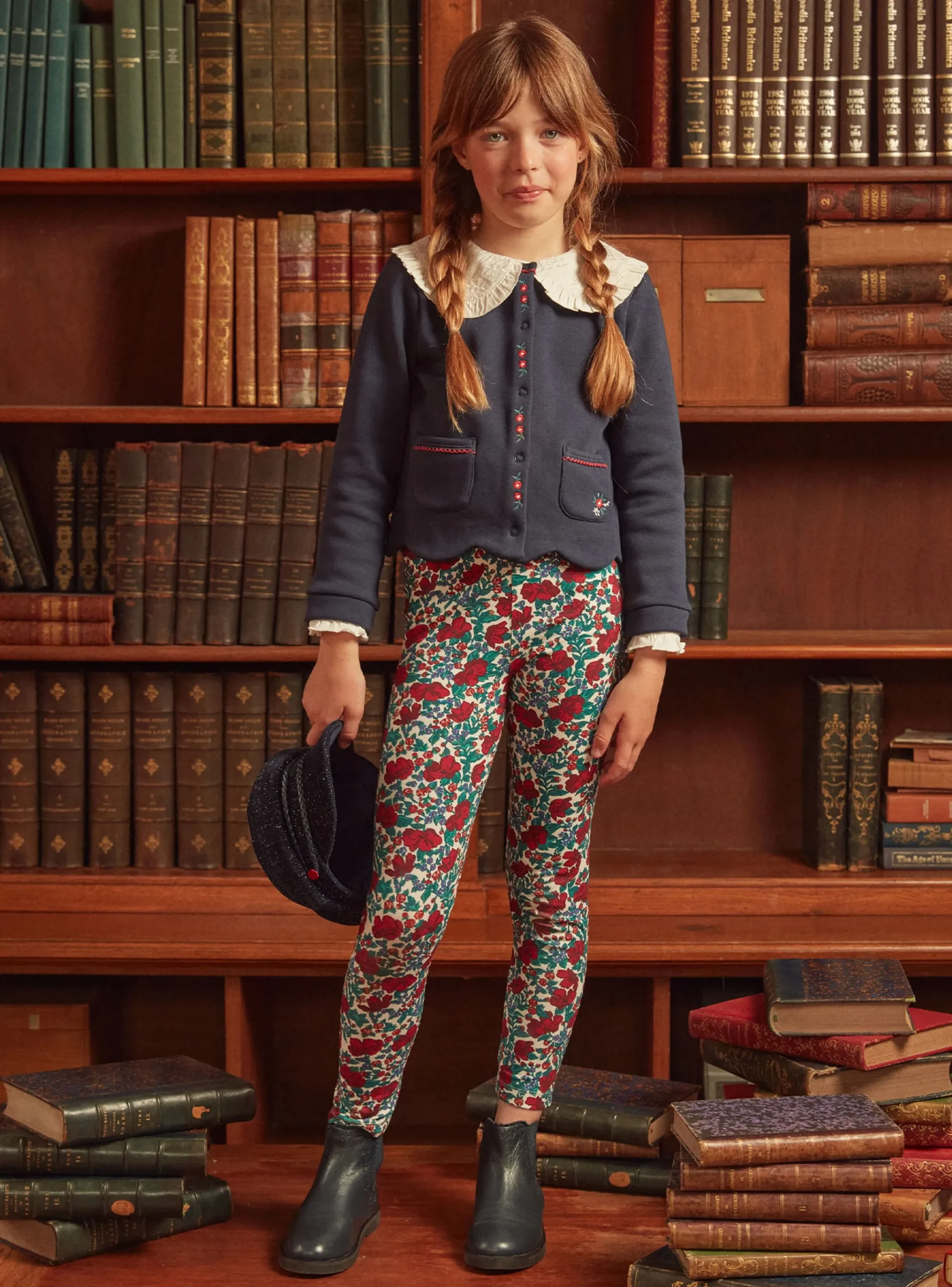 Sergent Major Pantalon, Jean & Legging-Legging à fleurs