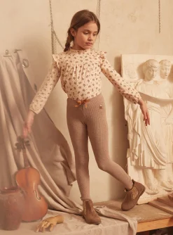 Sergent Major Pantalon, Jean & Legging-Legging chin&eacute; &agrave; noeud
