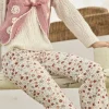 Sergent Major Pantalon, Jean & Legging-Legging &eacute;vas&eacute; &agrave; fleurs
