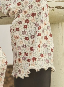 Sergent Major Pantalon, Jean & Legging-Legging &eacute;vas&eacute; &agrave; fleurs