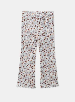 Sergent Major Pantalon, Jean & Legging-Legging évasé à fleurs