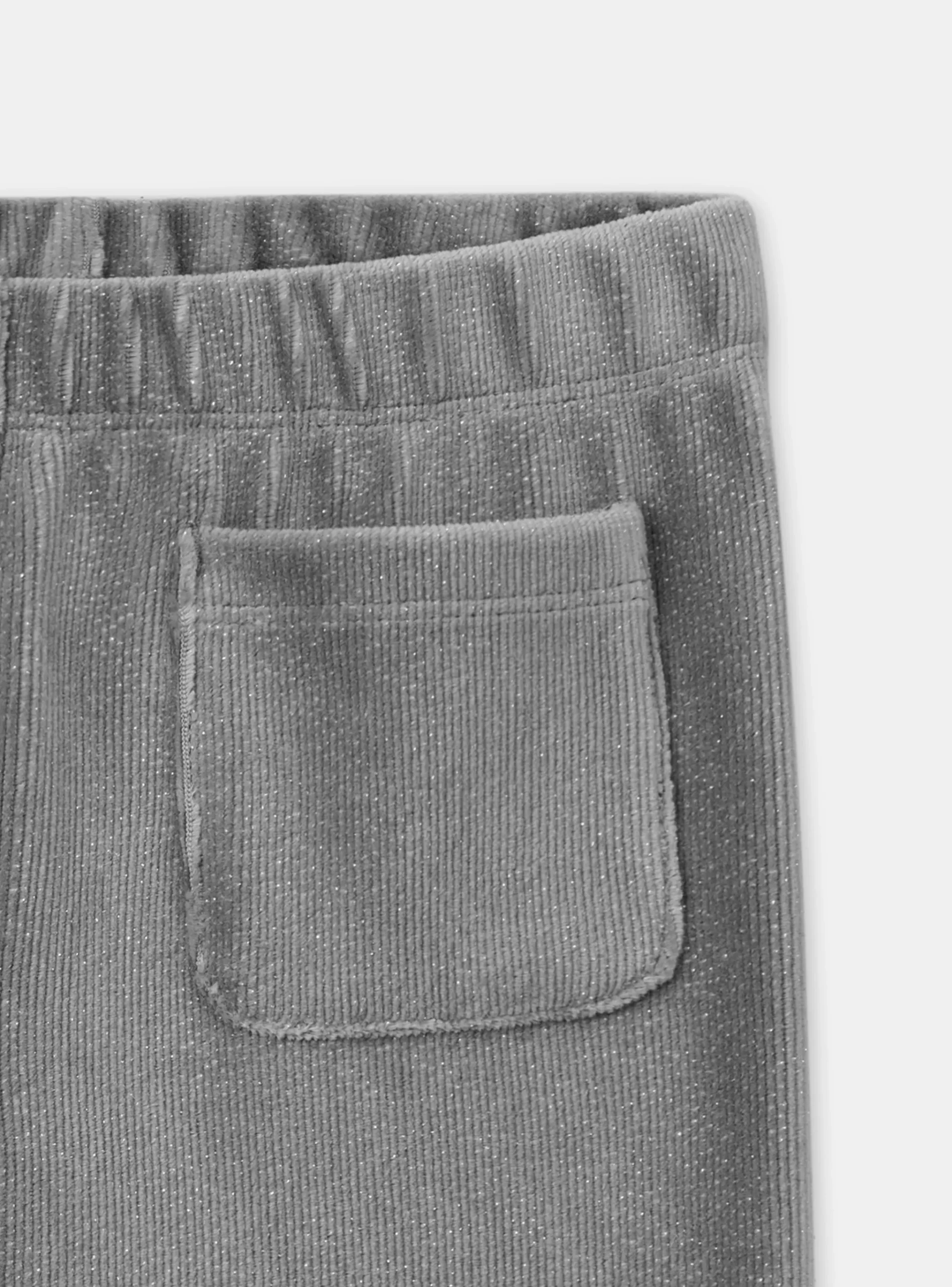 Sergent Major Pantalon, Jean & Legging-Legging en velours côtelé pailleté