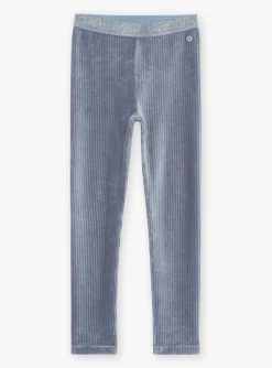 Sergent Major Tenues De Sport | Pantalon, Jean & Legging-2 leggings brique et bleus en velours
