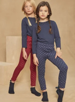 Sergent Major Tenues De Sport | Pantalon, Jean & Legging-2 leggings rouges et bleu marine