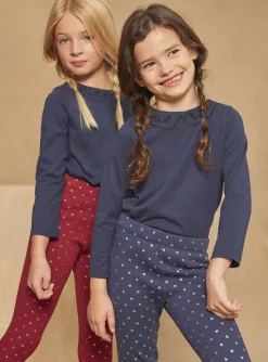 Sergent Major Tenues De Sport | Pantalon, Jean & Legging-2 leggings rouges et bleu marine