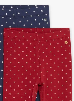 Sergent Major Tenues De Sport | Pantalon, Jean & Legging-2 leggings rouges et bleu marine