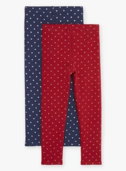 Sergent Major Tenues De Sport | Pantalon, Jean & Legging-2 leggings rouges et bleu marine