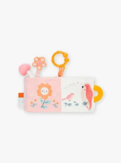 Sergent Major Jouets & Peluches | Jouets & Doudous-Livre d'&eacute;veil rose et jaune