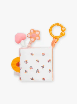 Sergent Major Jouets & Peluches | Jouets & Doudous-Livre d'&eacute;veil rose et jaune