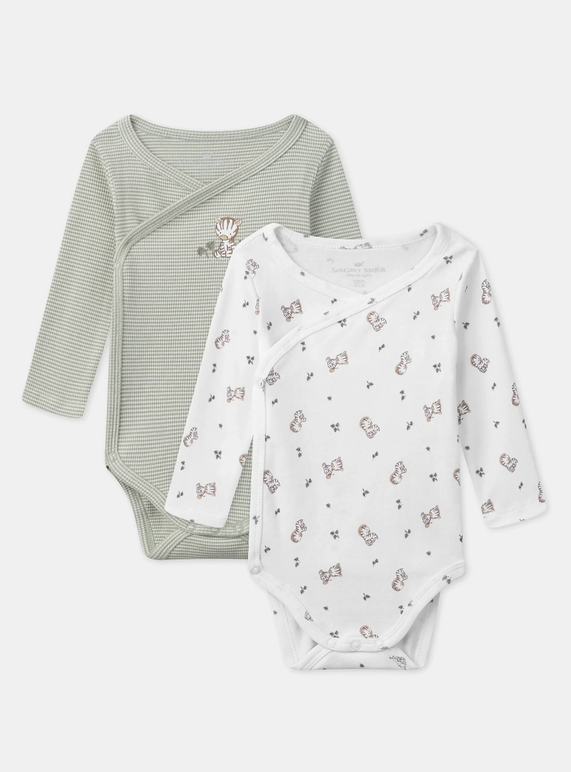 Sergent Major Body-Lot de 2 bodies
