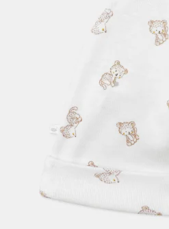 Sergent Major Bonnet, Moufle, Chausson & Chaussette-Lot de 2 bonnets de naissance