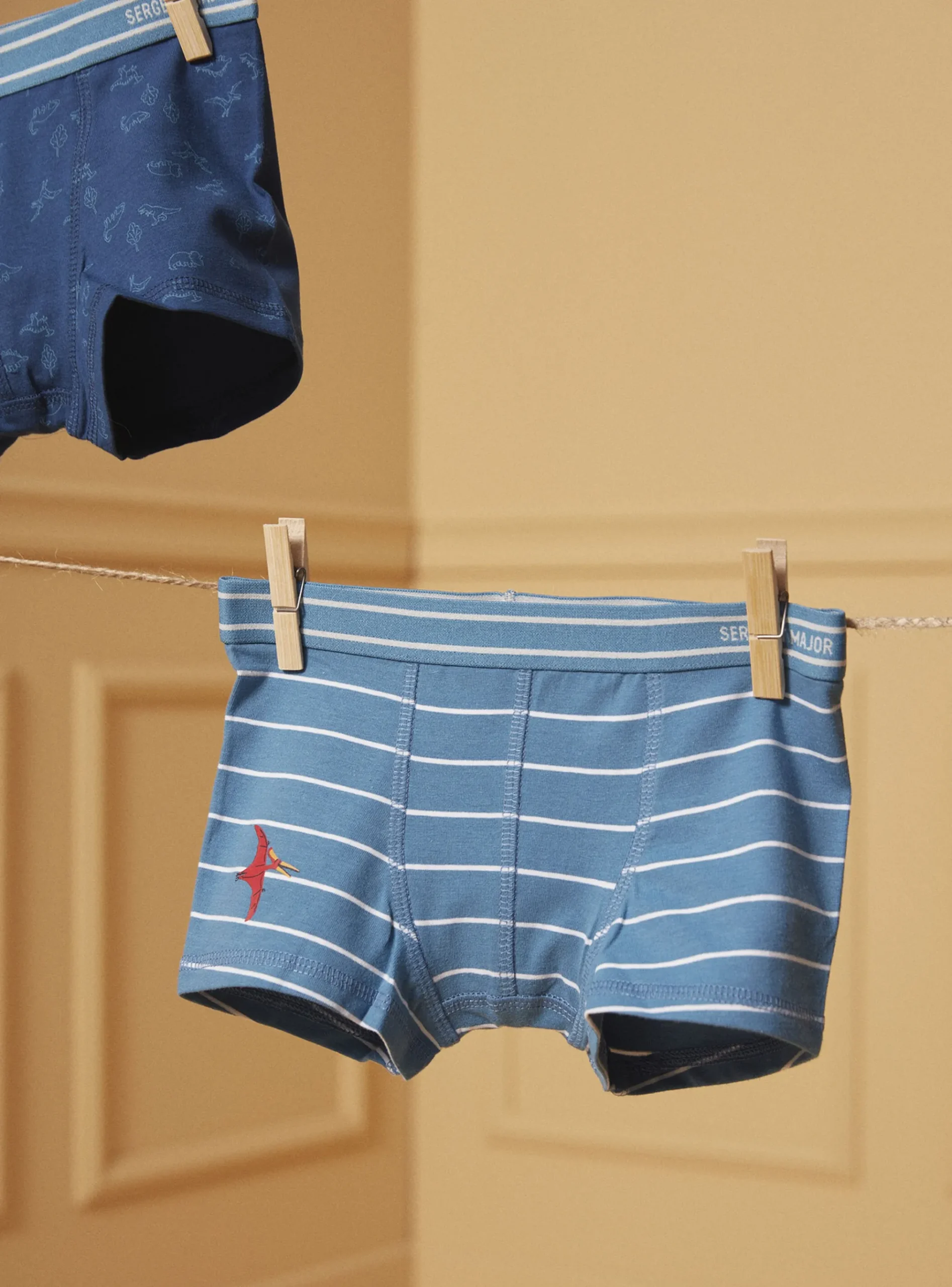 Sergent Major Sous-vêtement & Chaussettes-Lot de 3 boxers Dino