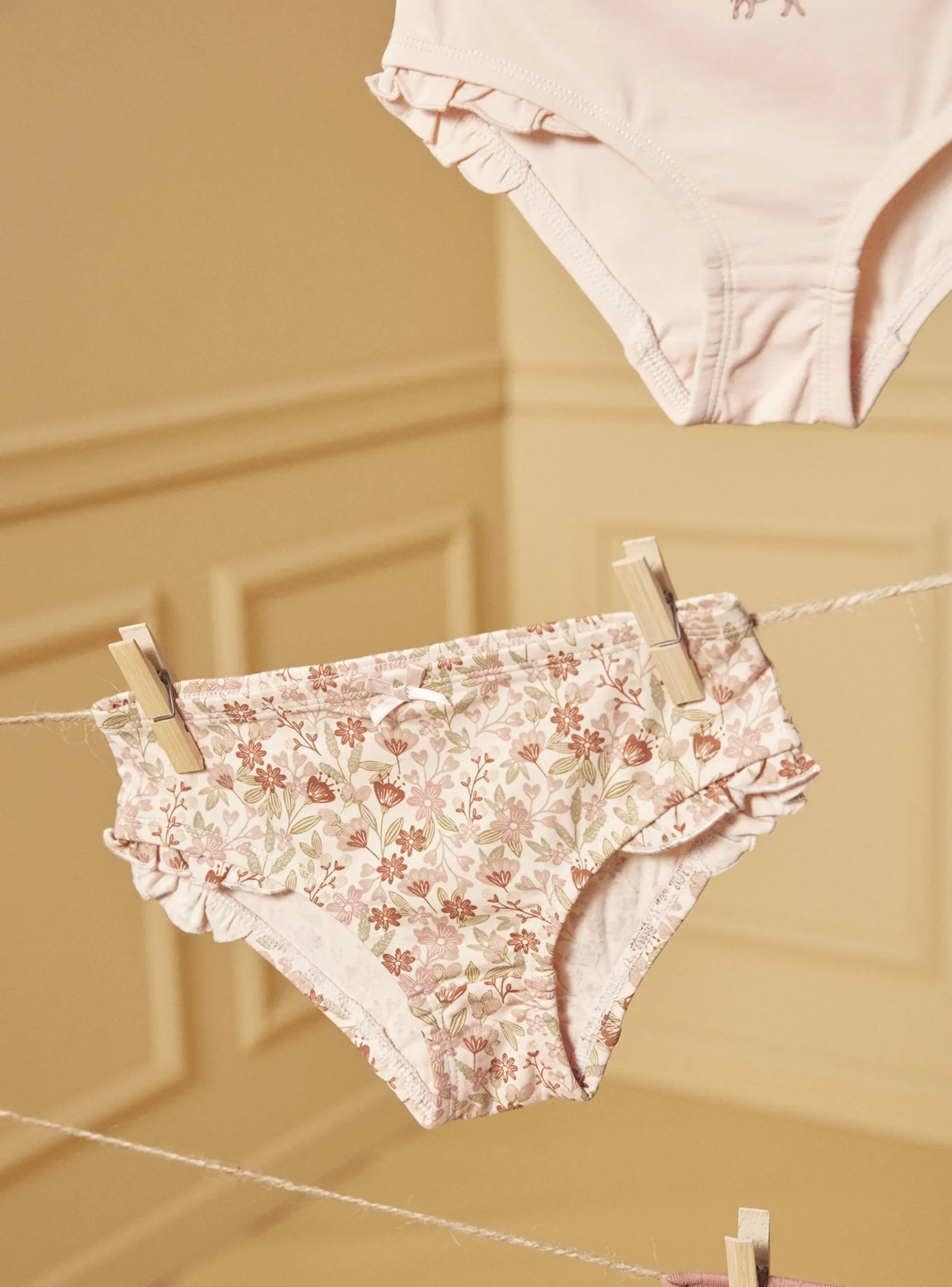Sergent Major Sous-vêtement, Chaussette & Collant-Lot de 3 culottes à volants
