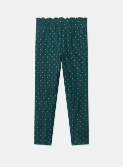 Sergent Major Pantalon, Jean & Legging-Lot de 2 leggings vert et rouge