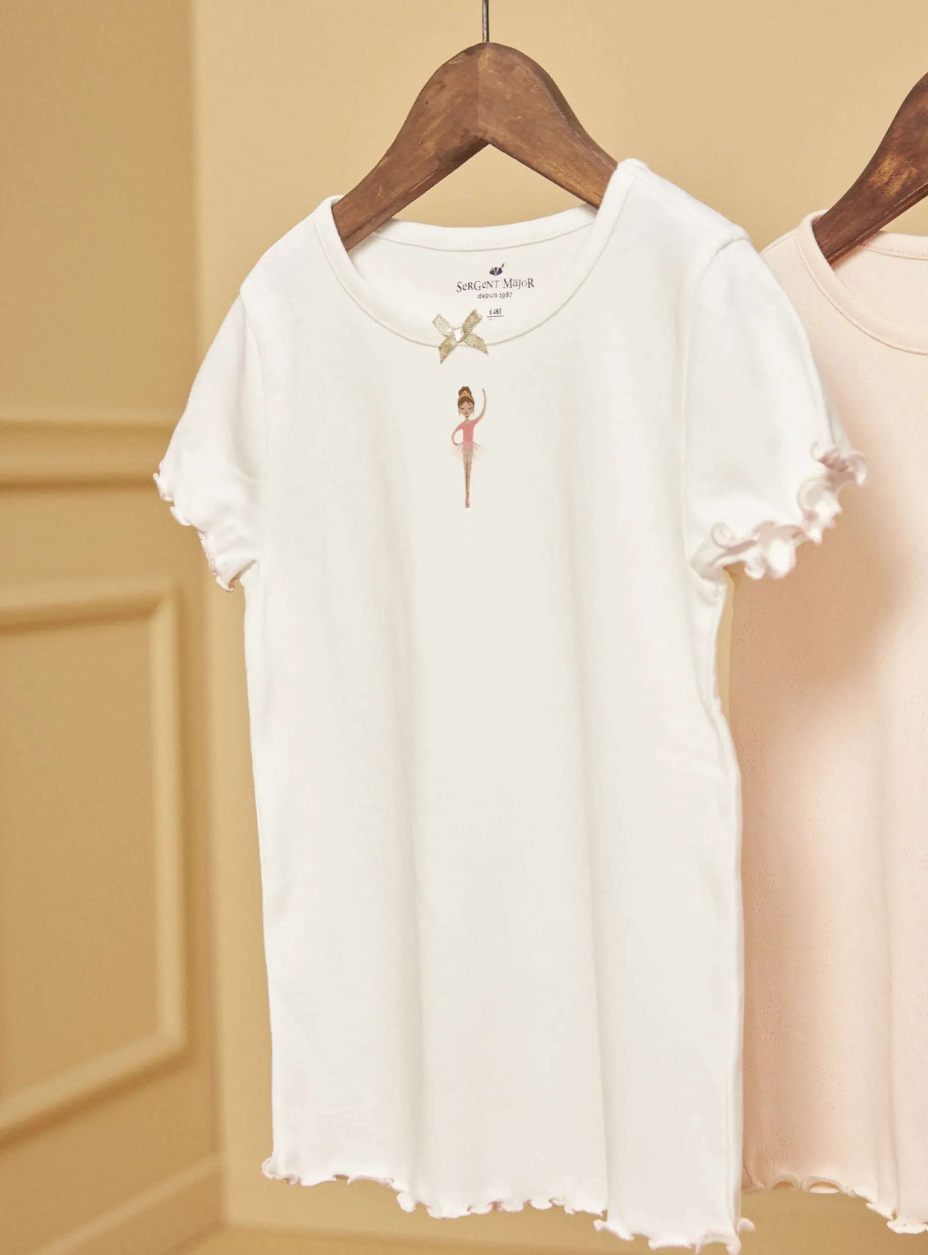 Sergent Major Sous-vêtement, Chaussette & Collant-Lot de 2 t-shirts Ballerines