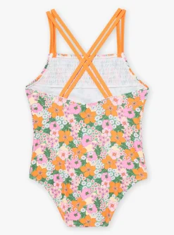 Sergent Major Maillot De Bain & Tenue De Plage-Maillot de bain 1 pi&egrave;ce vert &agrave; imprim&eacute; fleuri