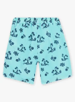 Sergent Major Maillot De Bain & Tenue De Plage-Maillot de bain turquoise enfant gar&ccedil;on