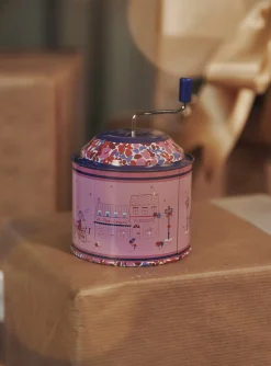 Sergent Major Jouets & Peluches-Moulin à musique rose à motifs Paris