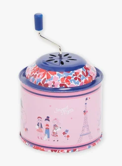 Sergent Major Jouets & Peluches-Moulin &agrave; musique rose &agrave; motifs Paris