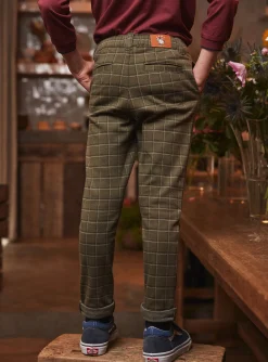 Sergent Major Pantalon & Jean-Pantalon &agrave; carreaux