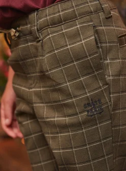 Sergent Major Pantalon & Jean-Pantalon &agrave; carreaux