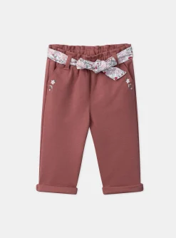 Sergent Major Pantalon & Jean-Pantalon avec ceinture fleuri
