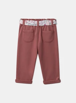 Sergent Major Pantalon & Jean-Pantalon avec ceinture fleuri