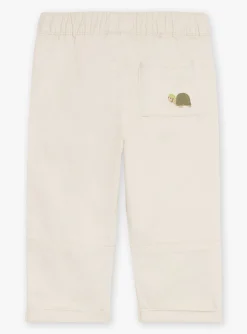 Sergent Major Pantalon & Jean-Pantalon blanc craie en twill