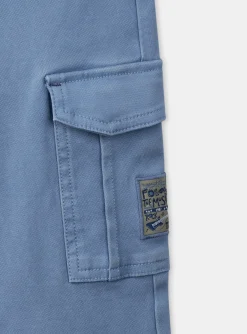 Sergent Major Pantalon & Jean-Pantalon cargo slim bleu givr&eacute;