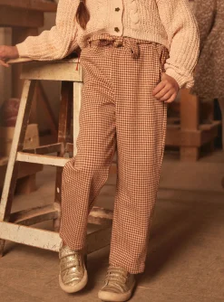 Sergent Major Pantalon, Jean & Legging-Pantalon carrot à carreaux