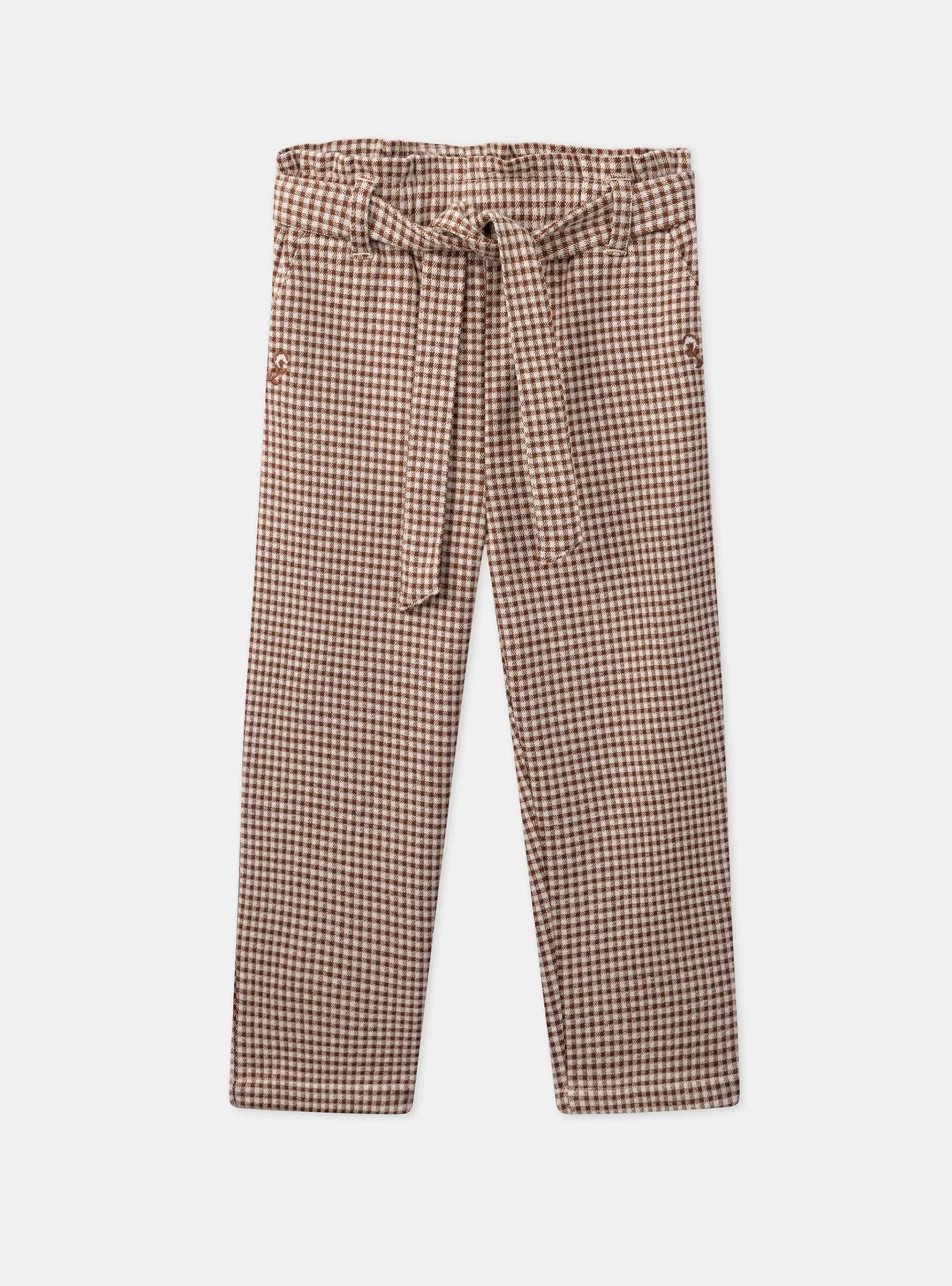 Sergent Major Pantalon, Jean & Legging-Pantalon carrot à carreaux