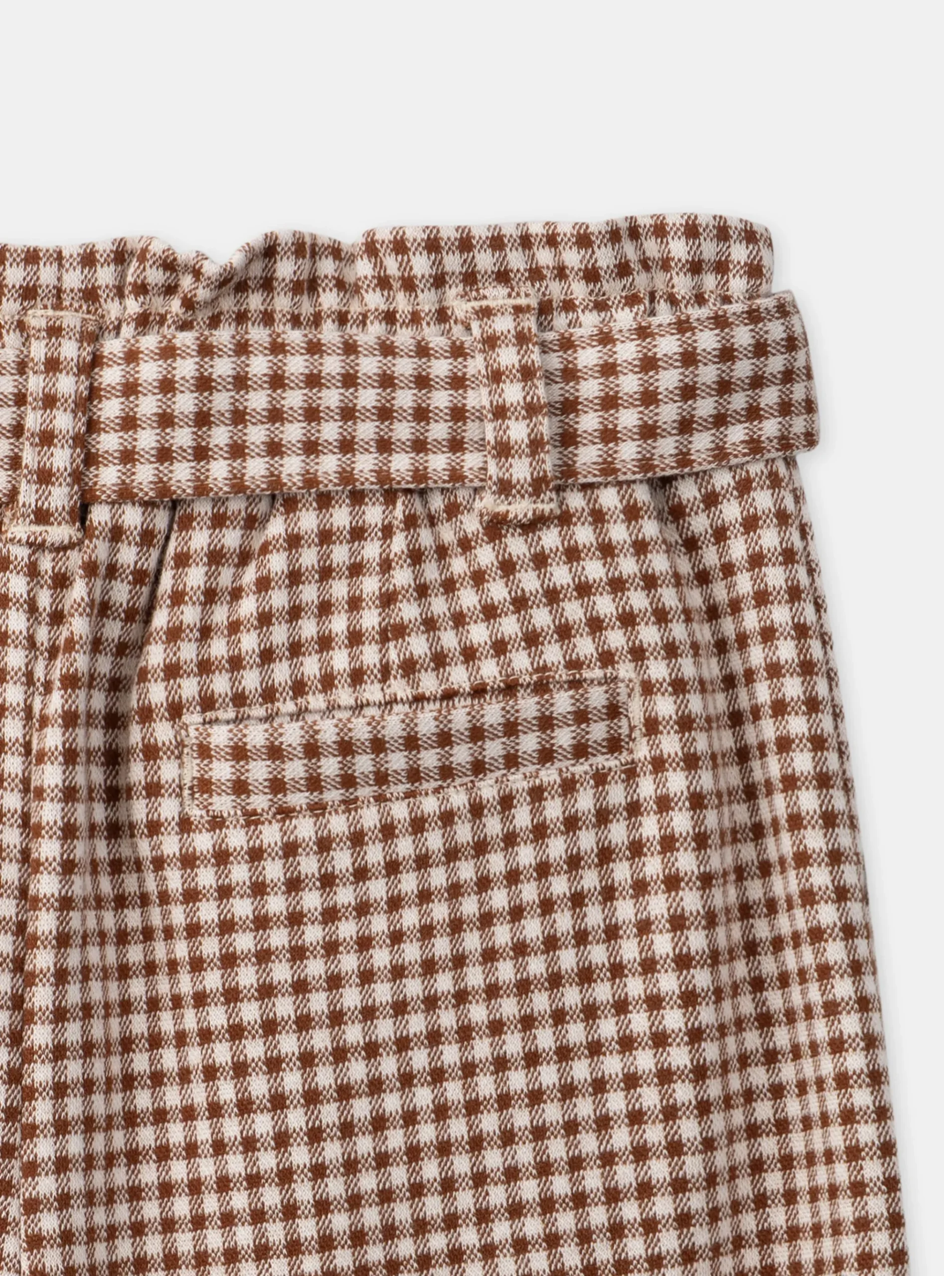 Sergent Major Pantalon, Jean & Legging-Pantalon carrot à carreaux