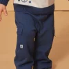 Sergent Major Pantalon & Jean-Pantalon confort bleu marine &agrave; poches effet cargo