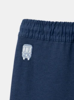 Sergent Major Pantalon & Jean-Pantalon confort bleu marine &agrave; poches effet cargo