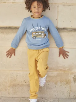 Sergent Major Pantalon & Jean-Pantalon droit jaune