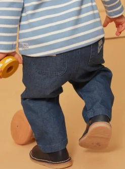Sergent Major Pantalon & Jean-Pantalon en denim bleu avec d&eacute;coupes