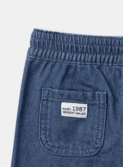 Sergent Major Pantalon & Jean-Pantalon en denim bleu avec d&eacute;coupes