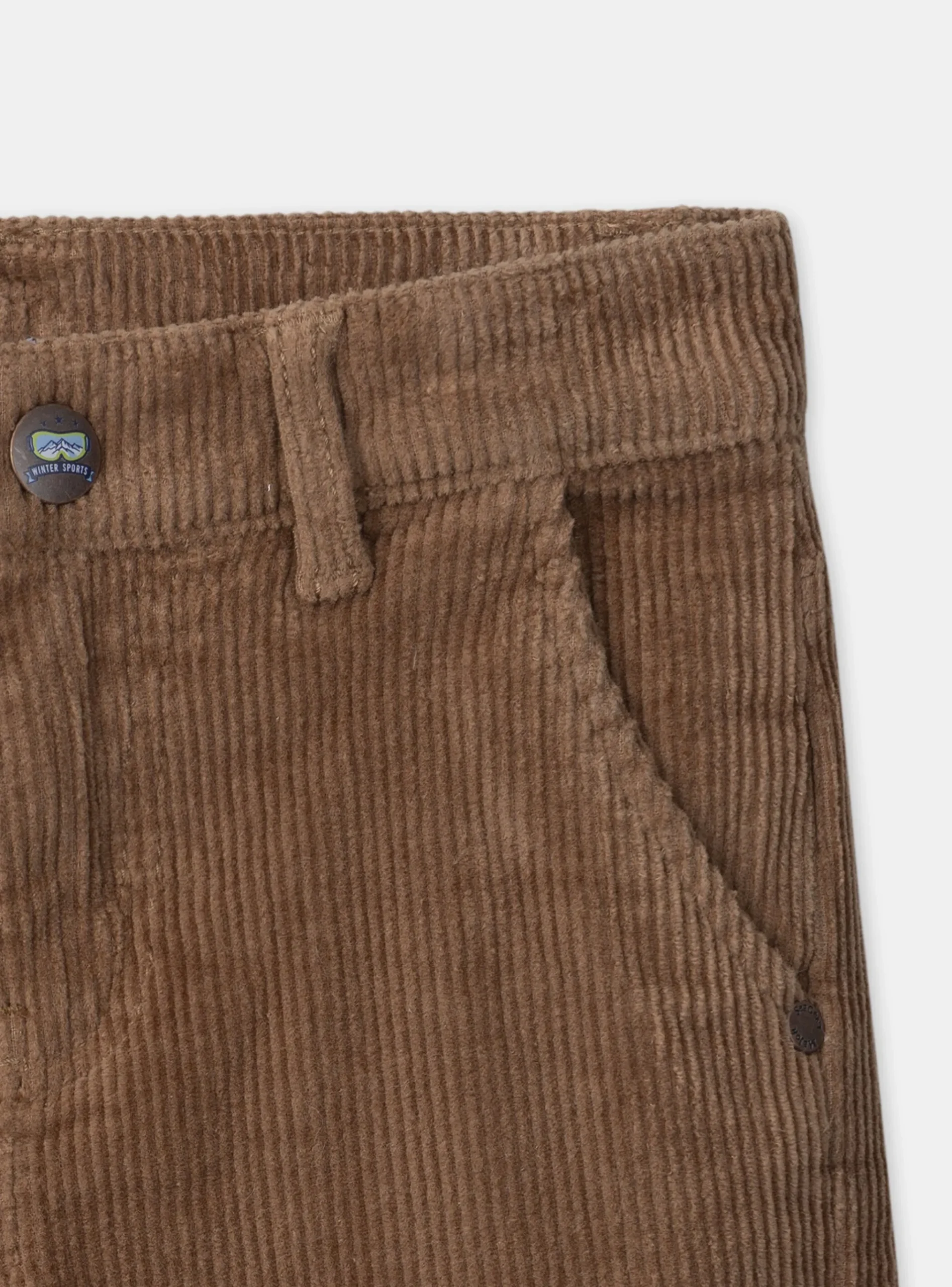 Sergent Major Pantalon & Jean-Pantalon en velours noisette