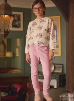 Sergent Major Pantalon, Jean & Legging-Pantalon en velours rose