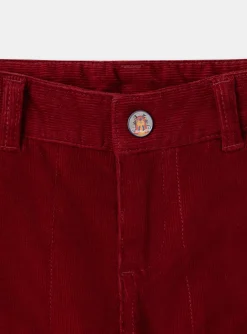 Sergent Major Pantalon & Jean-Pantalon en velours rouge
