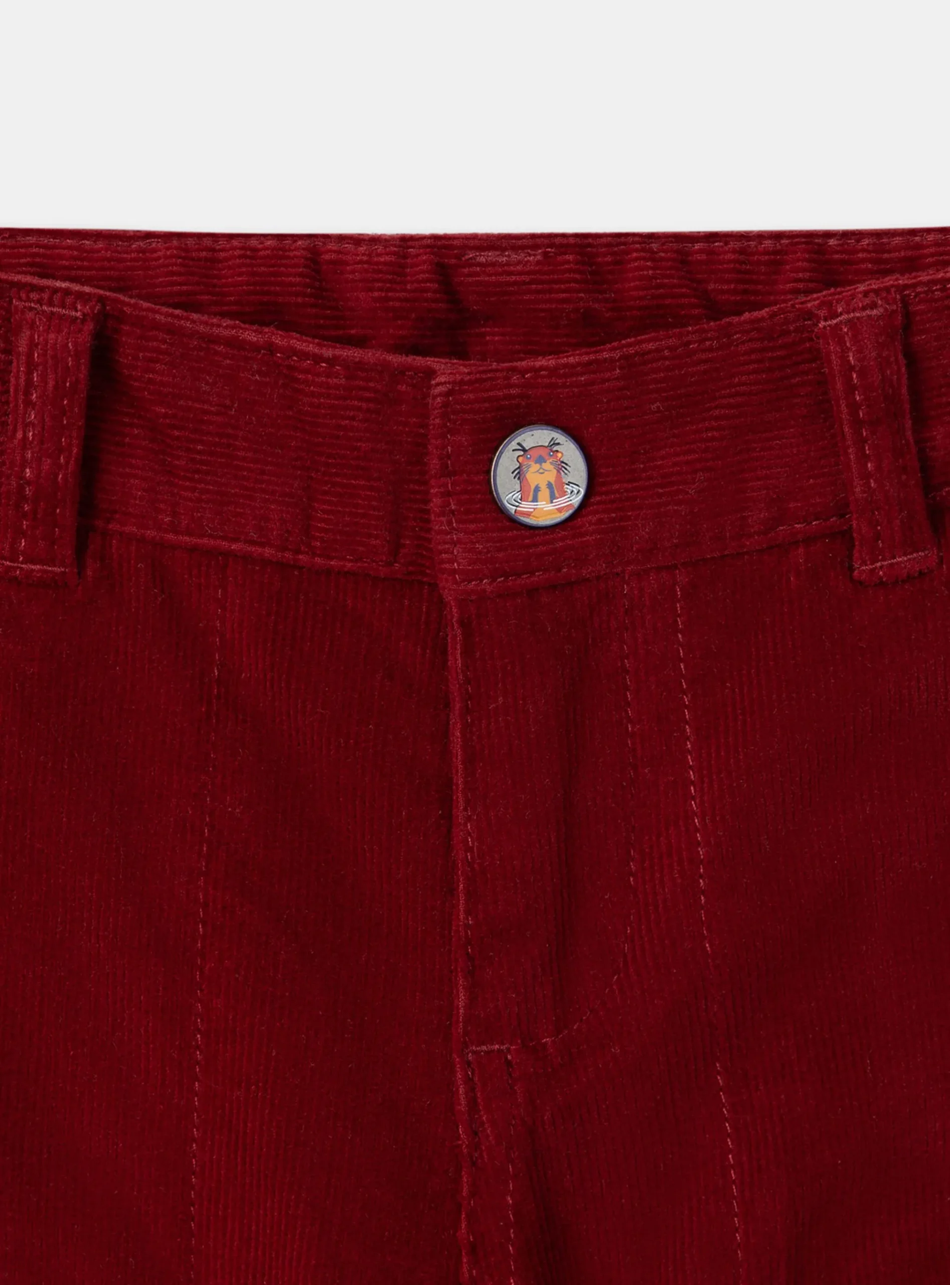 Sergent Major Pantalon & Jean-Pantalon en velours rouge